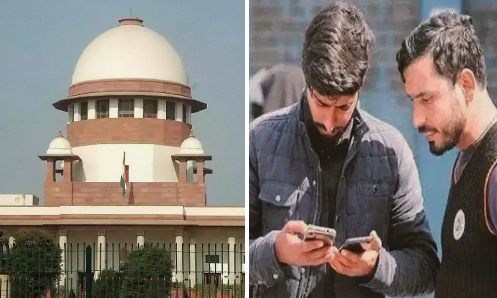 SC Refrains From Restoring 4G Services in J&K, Orders High-Level Committee To Be Set Up