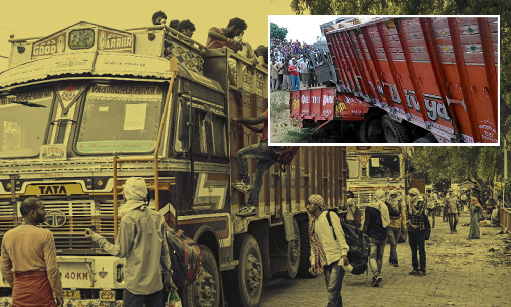 8 Migrant Labourers Killed After Truck Collides With Bus In Madhya Pradesh