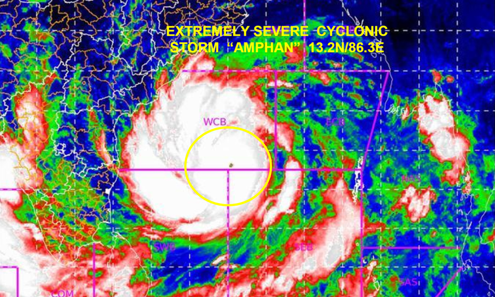 Amphan Likely To Intensify Into Extremely Severe Cyclone, IMD Warns
