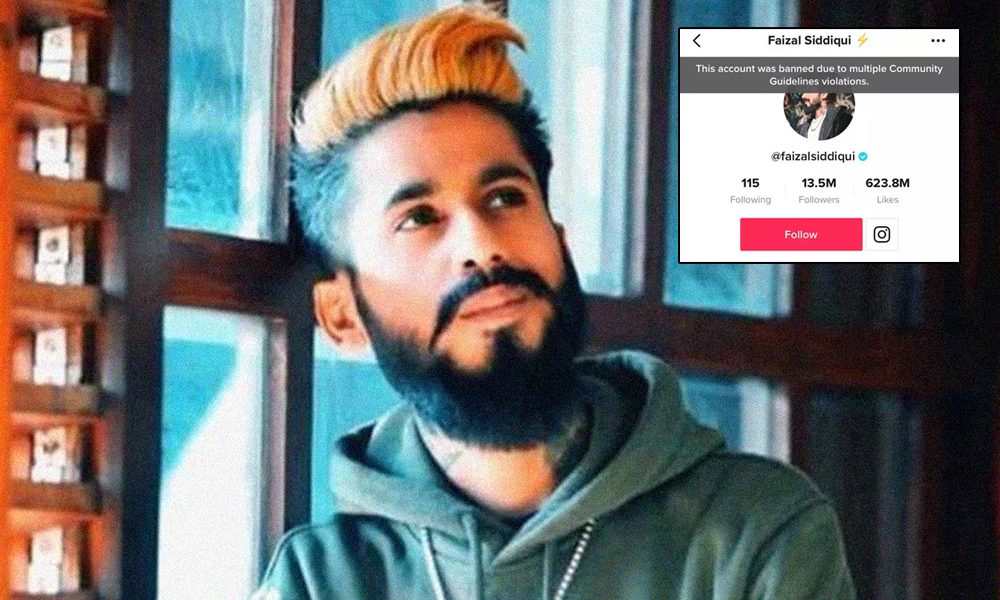 TikTok Star Faizal Siddiquis Account Suspended After Glorifying Acid Attack In His Video
