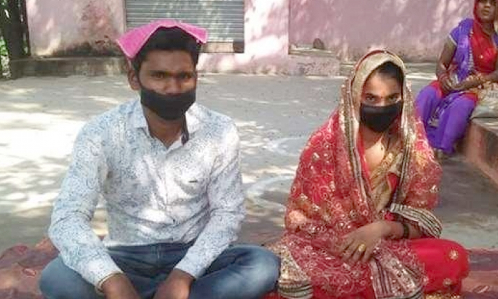 Lockdown 4.0: Uttar Pradesh Bride Walks 80 Km To Reach Groomss House, Ties Nuptial Knot