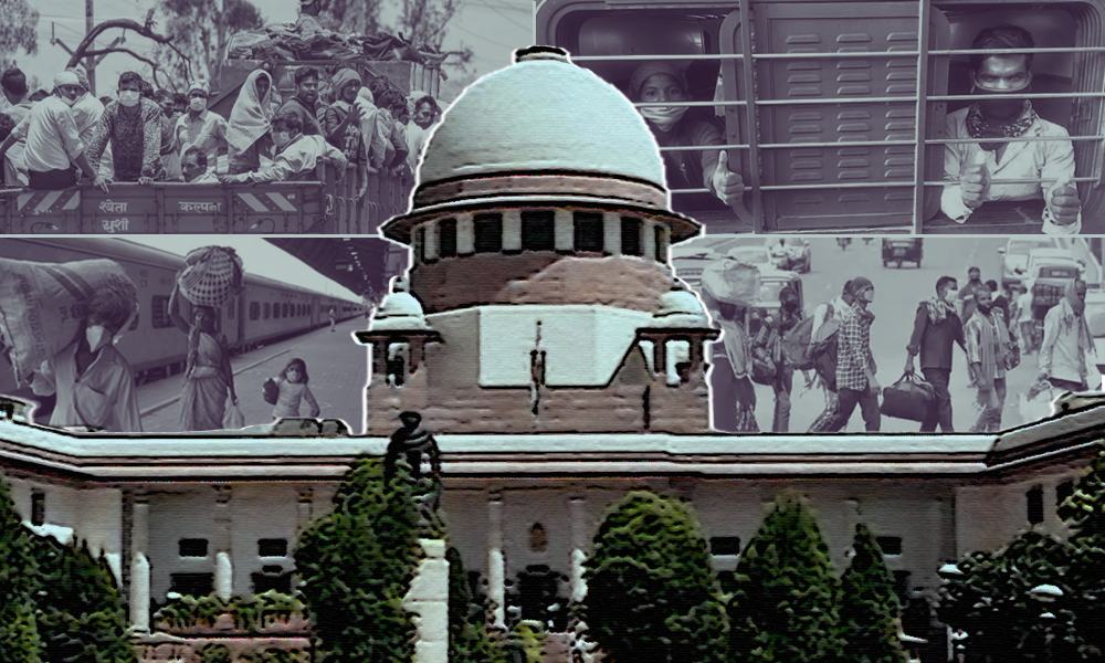 Send Migrants Home Within 15 Days, Withdraw Lockdown Violation Complaints: SC Tells Govt