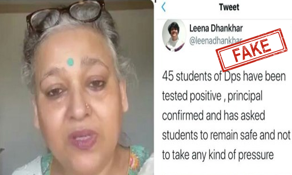 Fact Check: Viral Posts Mislead People, Claims, 45 Students Of DPS Gurugram Tested Positive For COVID-19
