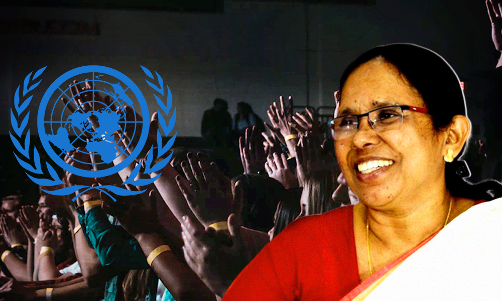 United Nations Honours Kerala Health Minister KK Shailaja For Fight Against COVID-19