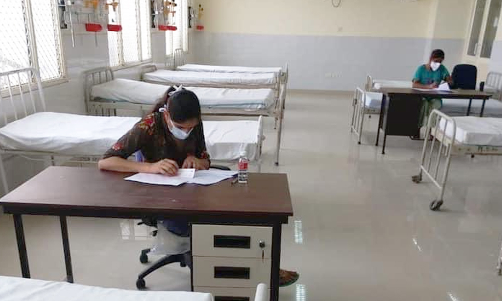 Two Nurses In Punjab Who Tested Positive For COVID-19 Write Exams From Hospitals Isolation Ward