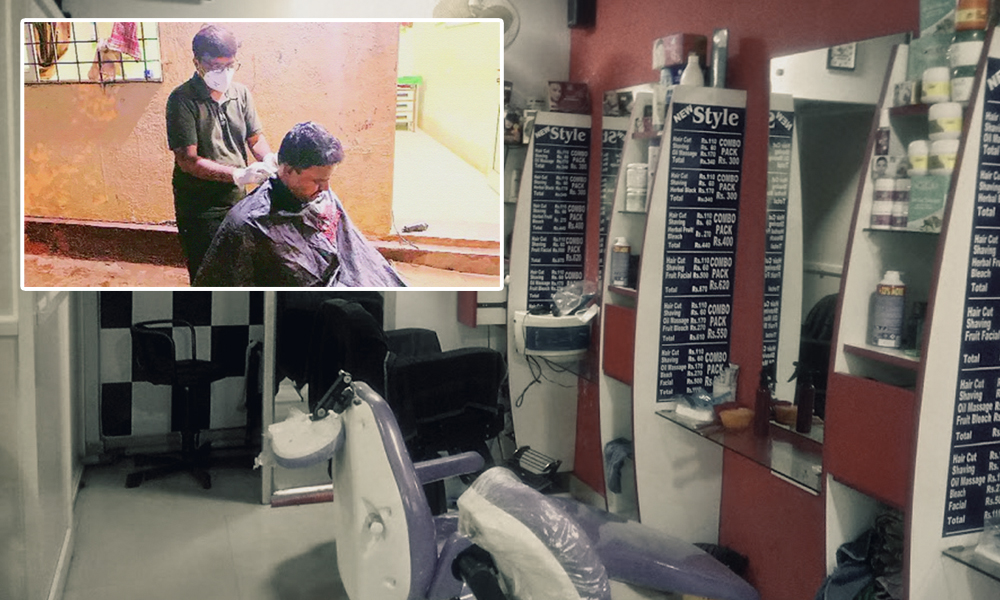 This Mumbai Barber Is Providing Free Service To Frontline Corona Warriors