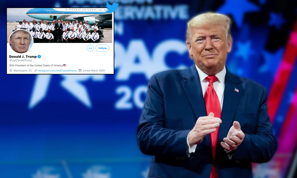 Twitter Slaps Another Warning Label On Trumps Tweet Over Serious Force Threat