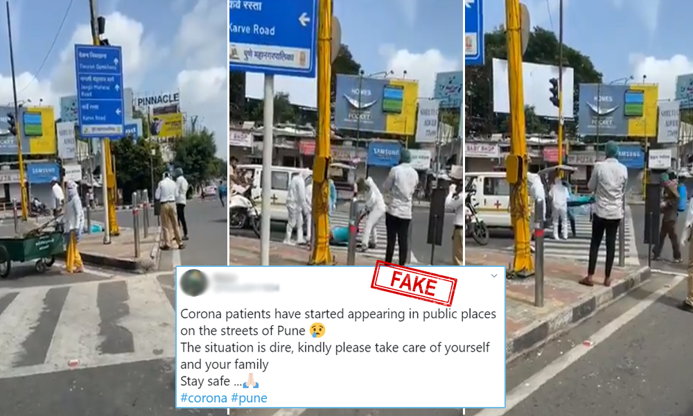 Fact Check: Video Viral With Claim Of COVID-19 Patients Out In Public Places In Pune