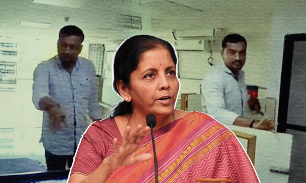 Gujarat: Surat Cop Manhandles Female Employee Inside Bank, Nirmala Sitharaman Promises Action