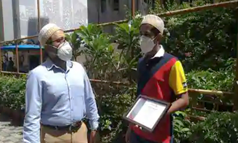 17-Yr-Old Mumbai Boy Spends Pocket Money To Distribute PPE Kits, Sanitisers To Needy