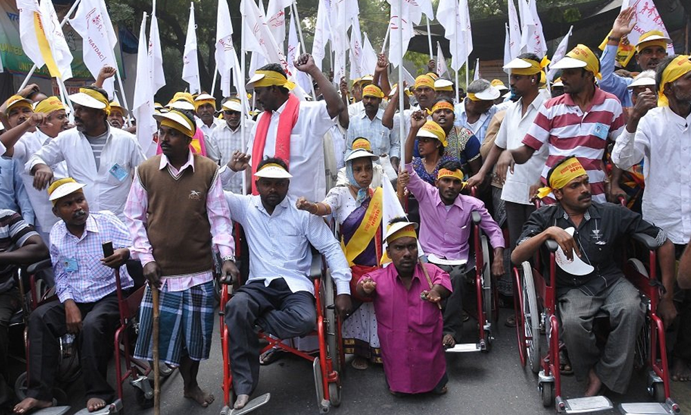 Centre Proposes Decriminalisation Of  Minor Offences Under Disabilities Act 2016, Activists Protest
