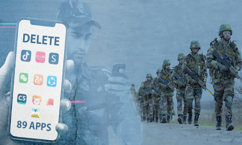 Indian Army Asks Personnel To Delete 89 Apps To Plug Information Leakage