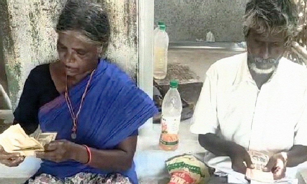 Tamil Nadu: Disabled Couple Find Life Savings In Demonetised Currency, District Collector Comes To Rescue