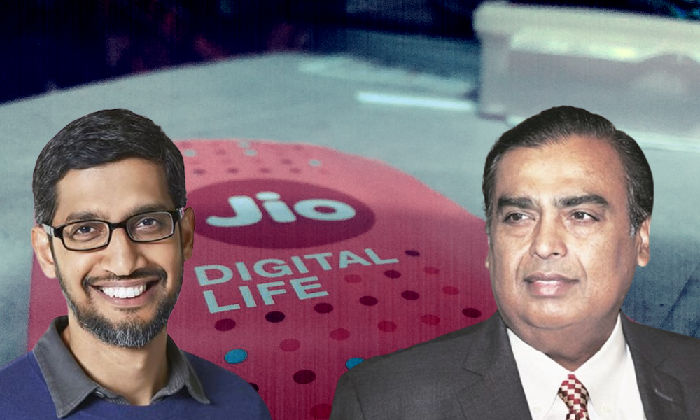 Google To Invest Rs 33,737 Crore In Jio Platforms To Digitally Transform India