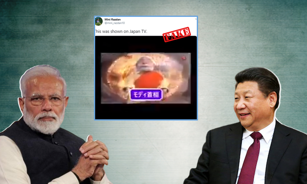 Fact Check: Did Japan TV Air Cartoon Clip Showing PM Modi Fighting Chinese President?