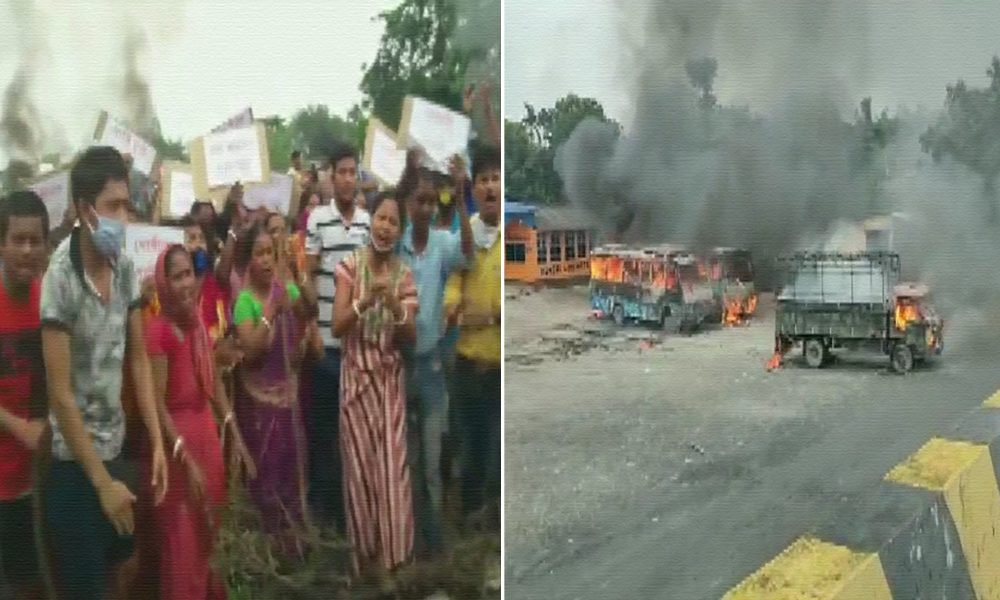 West Bengal: Locals Block Highway, Torch Vehicles After Alleged Gangrape, Murder Of Minor Girl