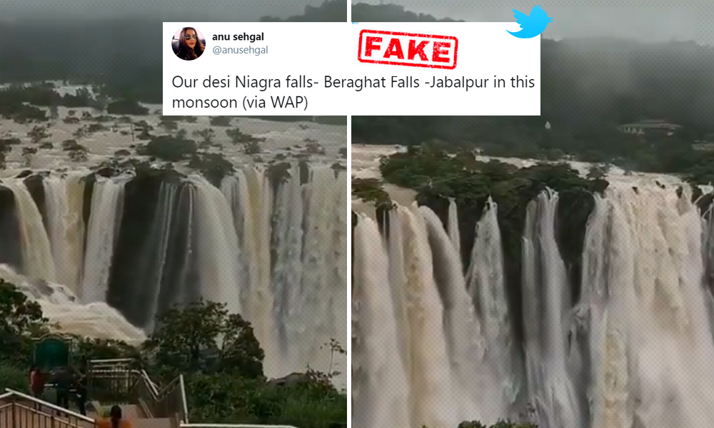 Fact Check: Video Of Jog Falls In Karnataka Shared As Bhedaghat Waterfalls  Of Madhya Pradesh