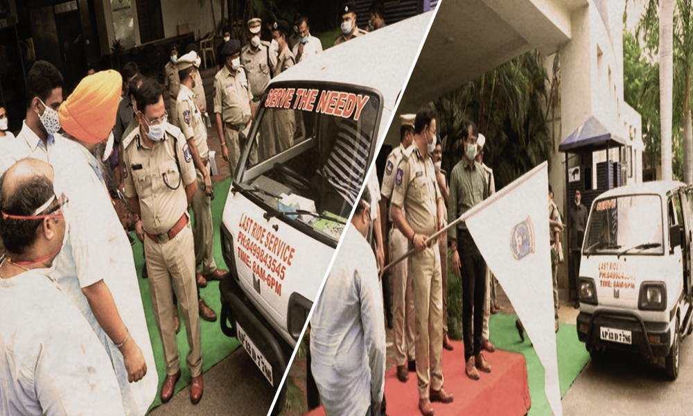 Hyderabad City Police Launches Free Last Ride Service For COVID Patients Bodies
