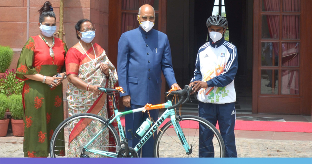 President Ram Nath Kovind Gifts Sports Cycle To Schoolboy Aspiring To Be Cyclist