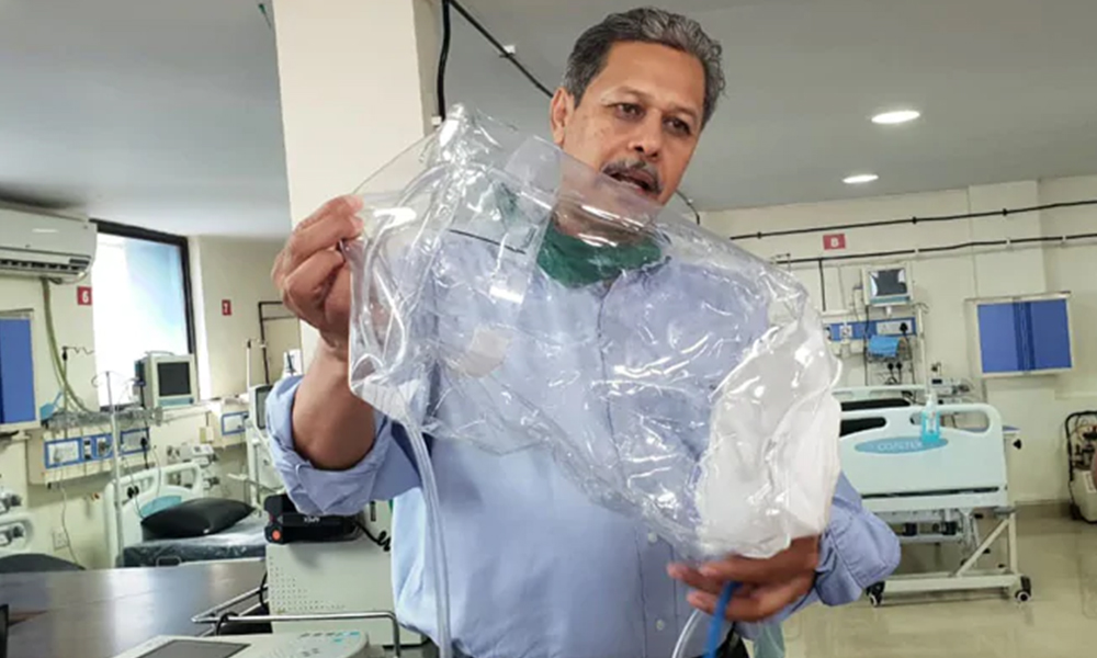 Bhopal Hospital Comes Up With Air Bubble To Keep Corona Warriors Safe
