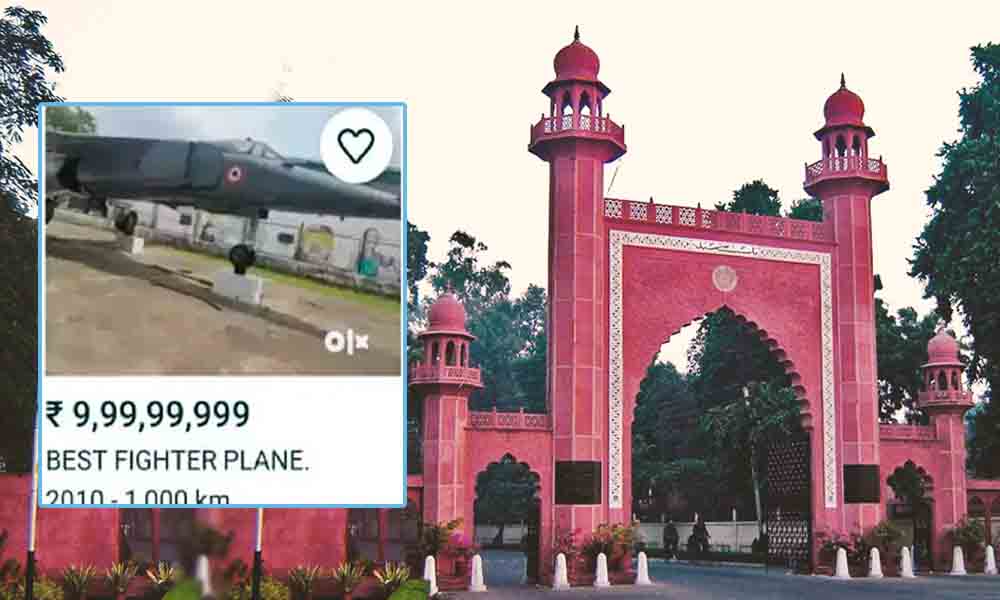 IAF Fighter Aircraft On Aligarh University Campus Appears For Sale On OLX