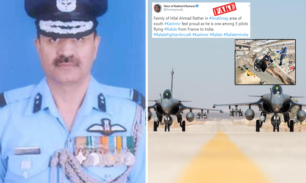 Fact Check: Did Air Commodore Hilal Ahmed Pilot Rafale To India?