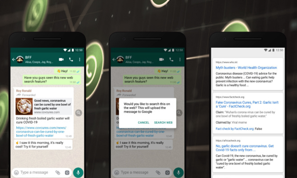 WhatsApp Brings New Search The Web Feature To Help Users Spot Fake Messages