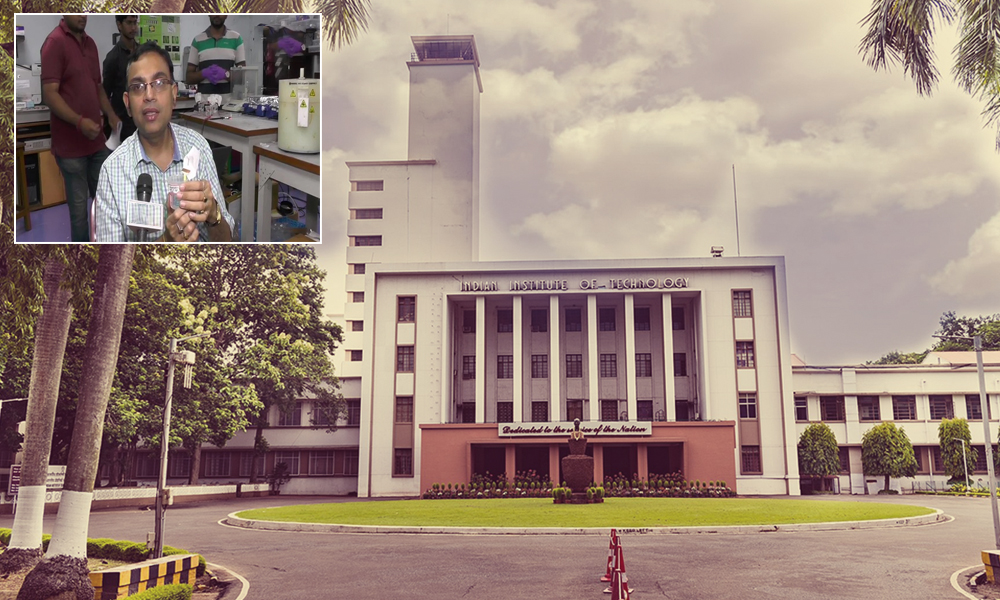 IIT-Kharagpur Researchers Awarded For Generating Power From Wet Clothes