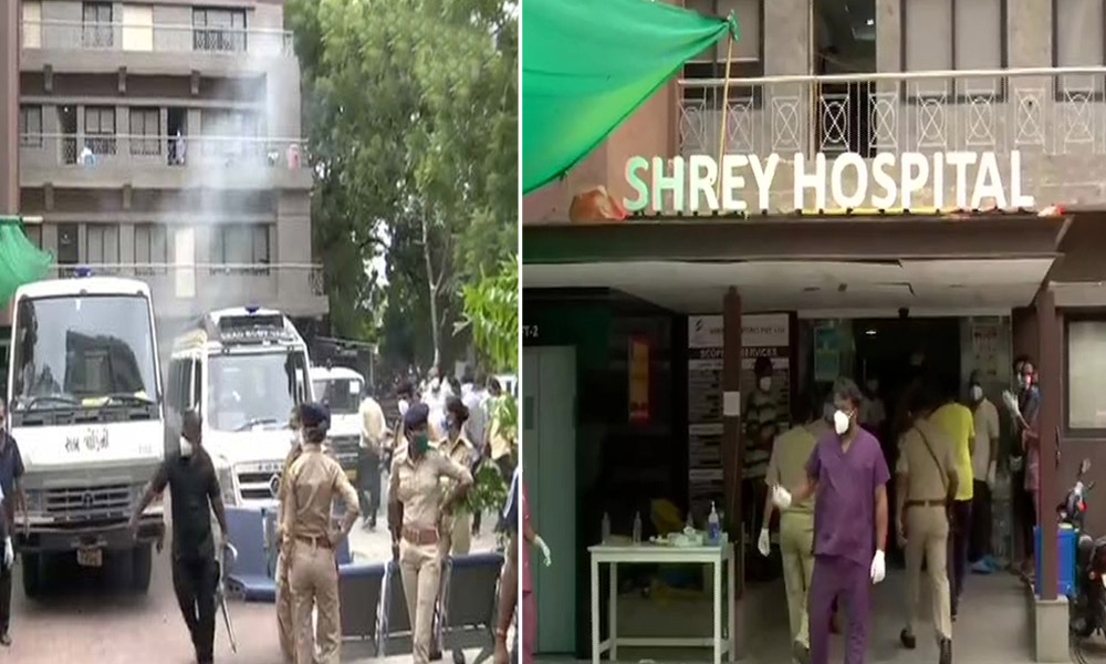 8 Dead After Fire Breaks Out At COVID-19 Hospital In Ahmedabad, PM Modi Condoles Loss Of Lives