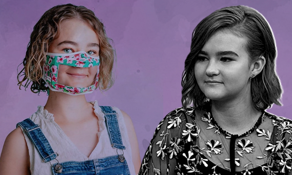 American Teen Star Designs Clear Face Masks To Help Deaf, Hard Of Hearing Lip-Read