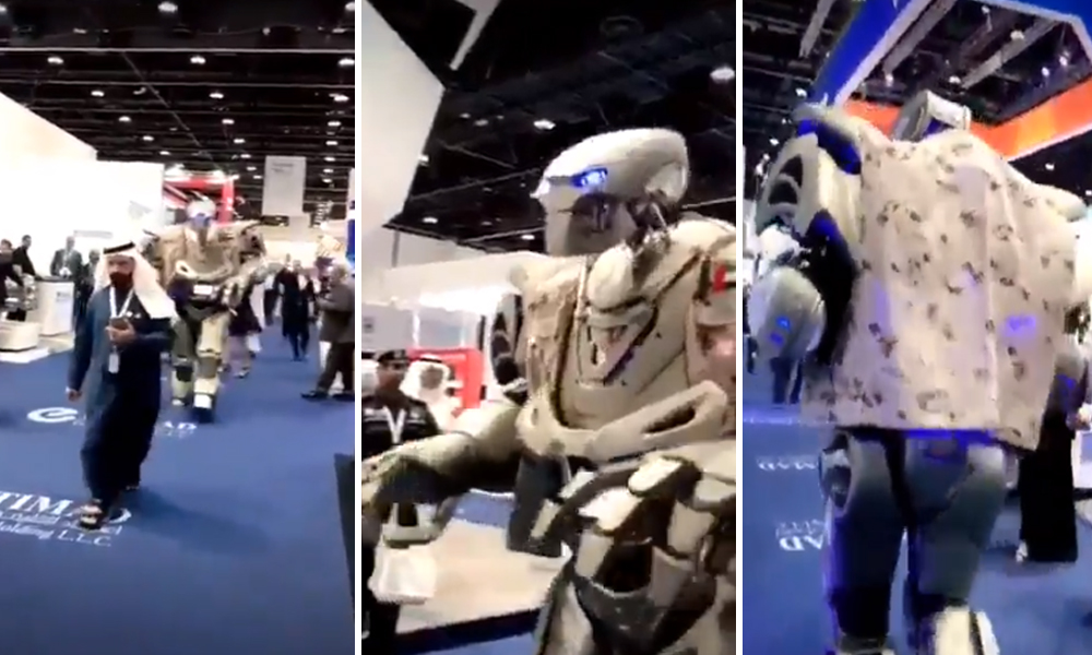 Fact Check: Bahrain King Has A Robot Bodyguard?