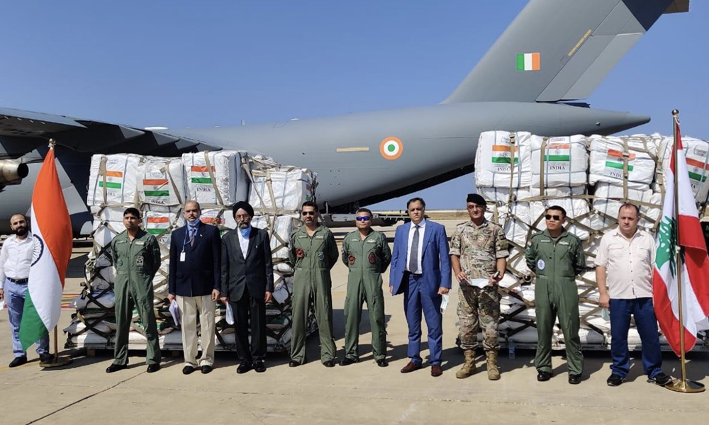 Beirut Blasts: India Sends Food Supplies, Medicines to Lebanon As Emergency Humanitarian Aid