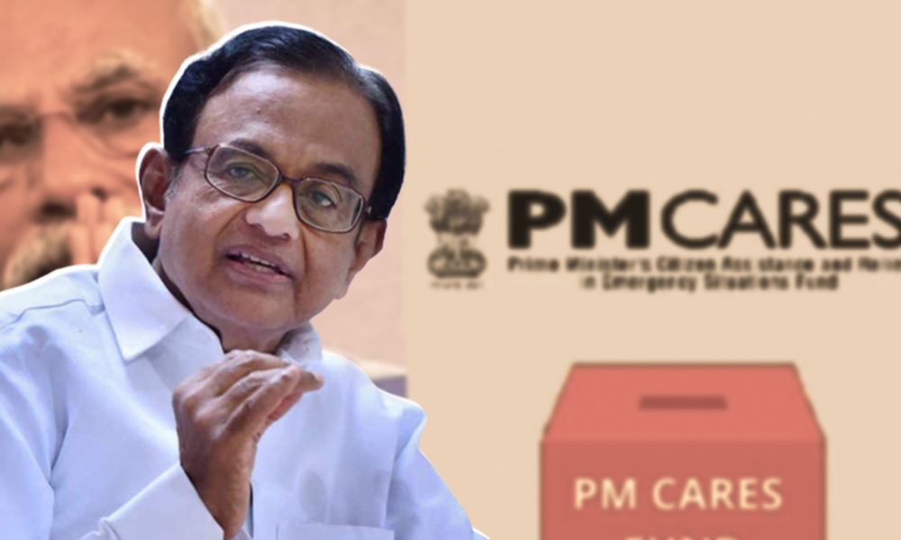 Do PM-CARES Donors Include Chinese Firms?: P Chidambaram Asks Government