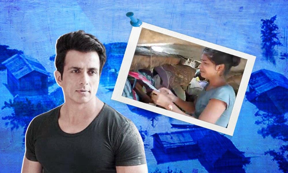 Video of Girl Crying After Losing Books, House In Flood Goes Viral, Sonu Sood Comes To Rescue
