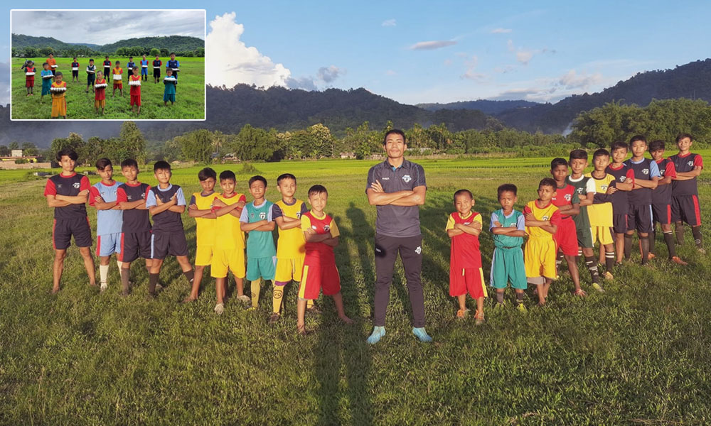 Nagaland: Meet 22-Yr-Old Footballer Who Is Using Sports To Keep Children Away From Drug Menace