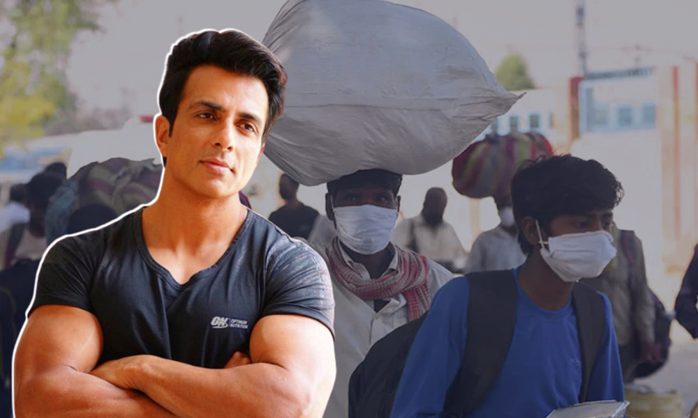 Sonu Sood Offers Accommodation To 20,000 Migrant Workers In Noida