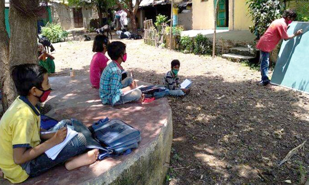 Amid No Internet, Teachers Visit Students At Home For Classes In Rural Sikkim