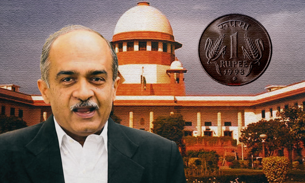 Pay Re 1 Or Go To Jail: Supreme Court Tells Advocate Prashant Bhushan For Contempt