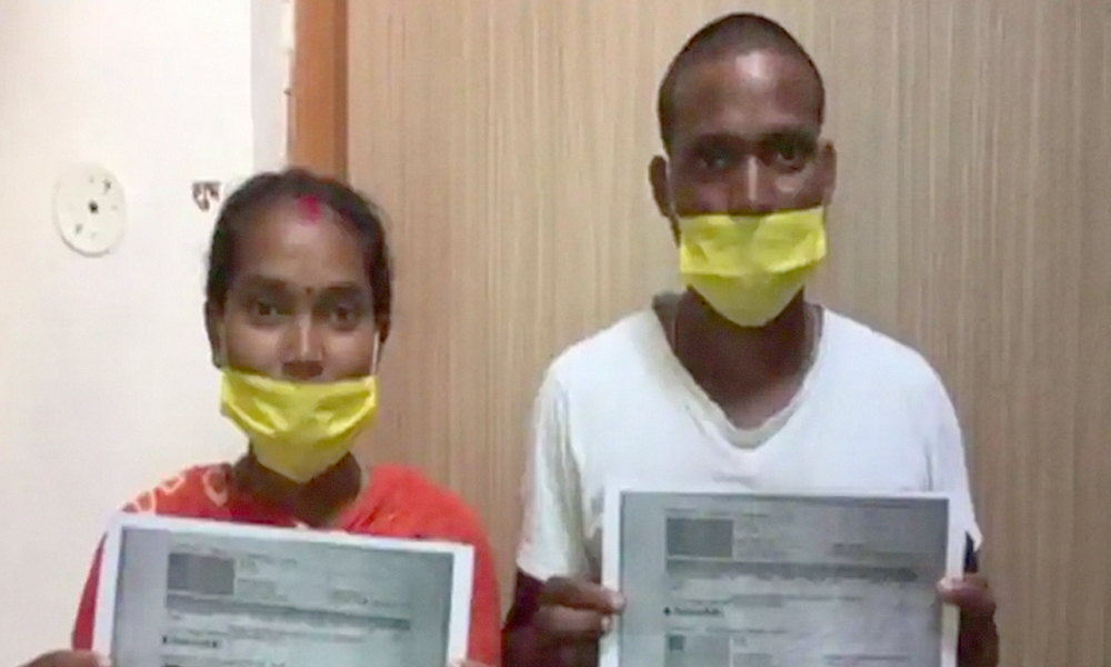 Jharkhand Couple Who Drove 1,200 Km To Write Exams Get Air Tickets For Return Journey