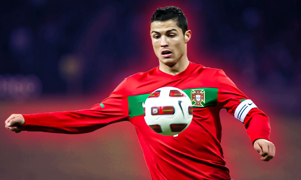 Portugals Cristiano Ronaldo Becomes 2nd Male Footballer To Score 100 International Goals