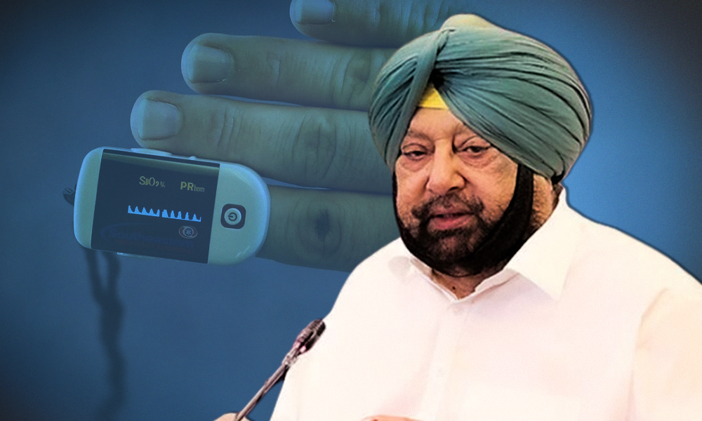 Punjab CM Announces Rs 514 Oximeters Through Approved Vendors In Every District