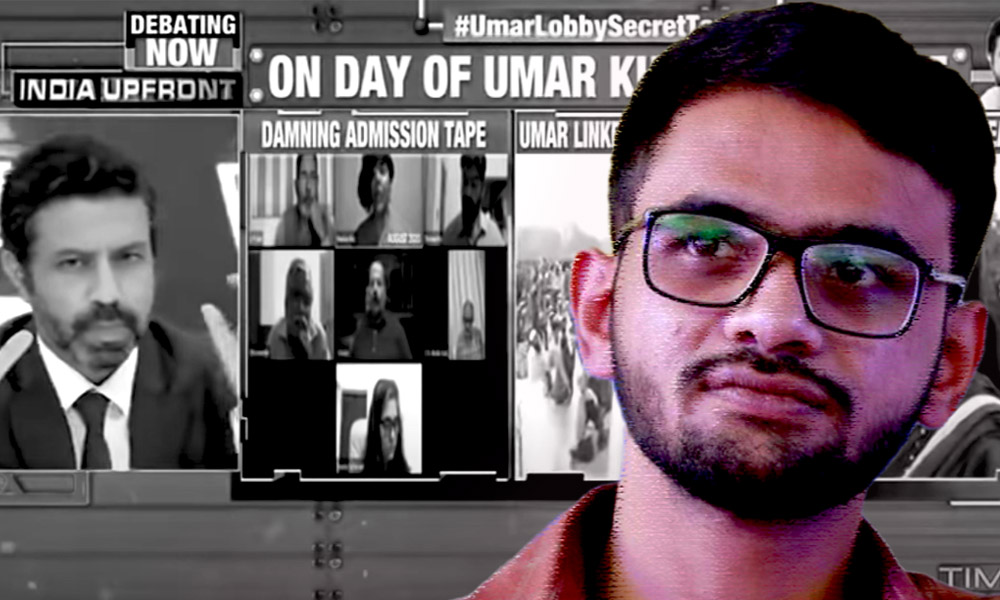 Fact Check: Times Now Airs Public Webinar As Footage Acquired by Security Agency On Umar Khalid