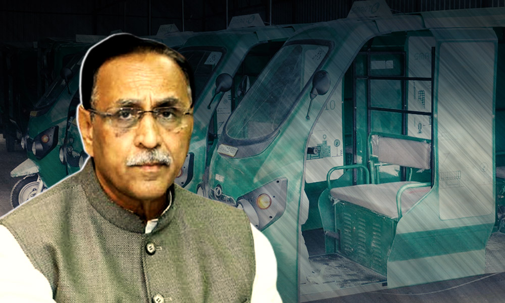 Gujarat: CM Vijay Rupani Announces Subsidy Schemes For E-Scooters, Rickshaws