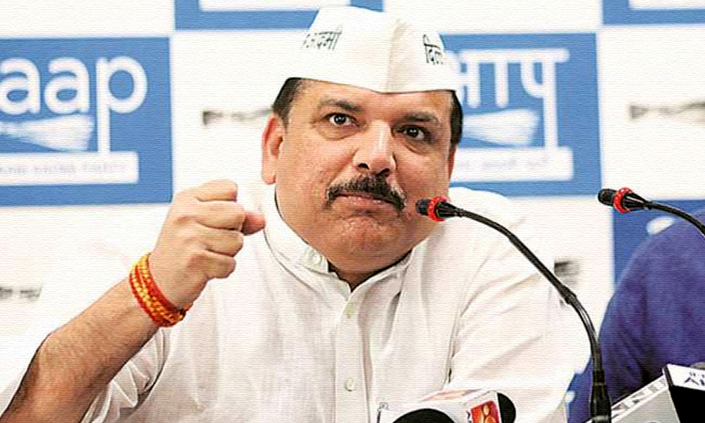 Uttar Pradesh Police Files Sedition Charges In Case Against AAP MP Sanjay Singh