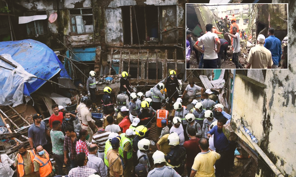 Maharashtra: 10 Dead In Building Collapse In Bhiwandi, Over 30 Rescued