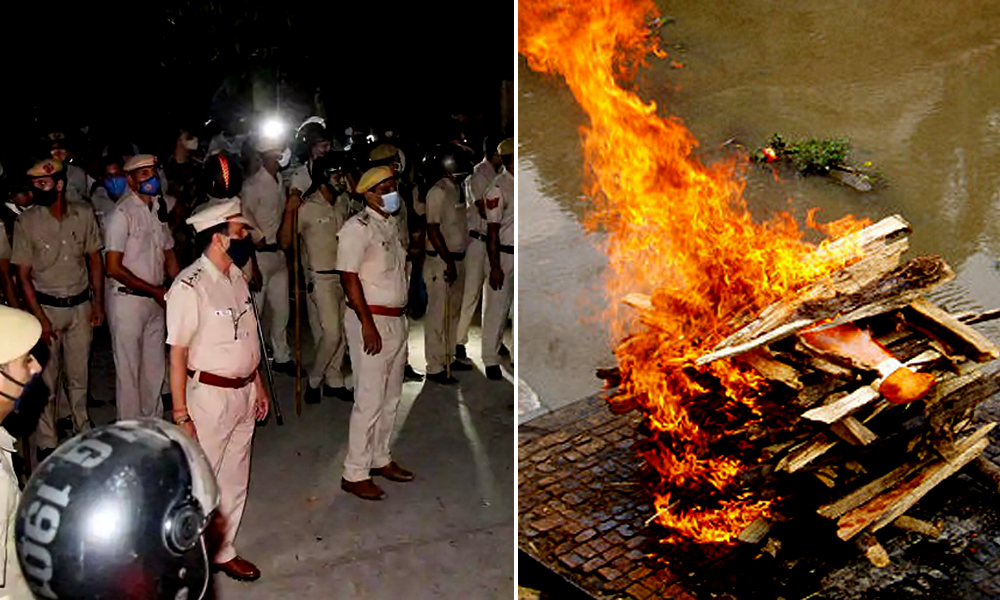 Hathras Gangrape: Body Of Victim Forcibly Cremated By Police At Night, Family Claims