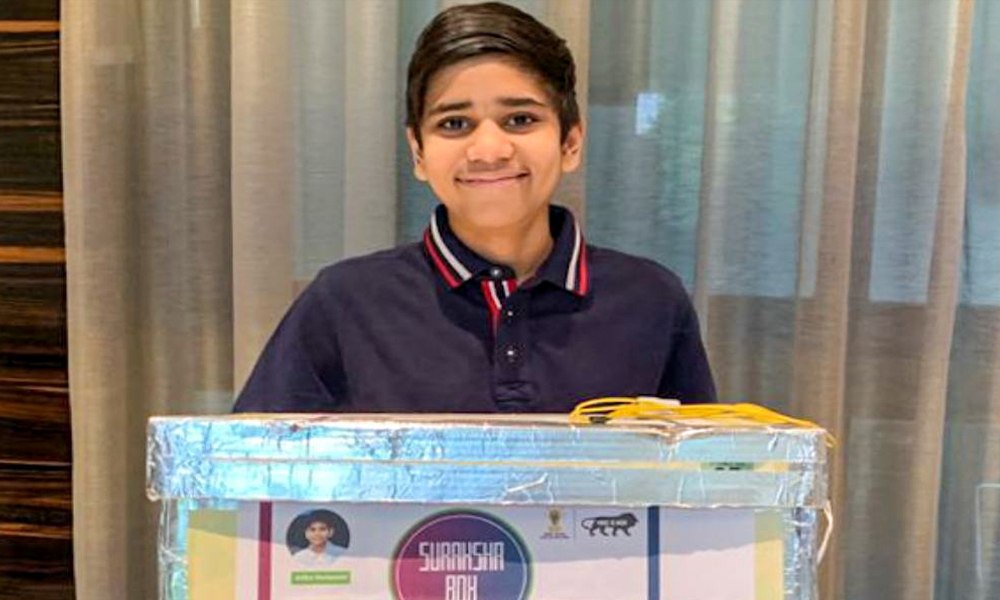 Pune: 14-Year-Old Designs Sanitiser Kit For Sterilisation Of Vegetables, Receives Patent