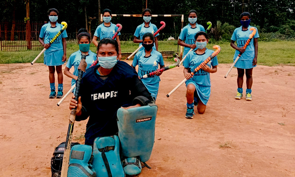 Chhattisgarh: Girls Trained On Helipad In Remote Naxal Area Selected For Junior National Hockey Games
