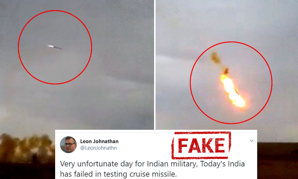 Fact Check: Video Of Russian Proto-M Missile Explosion Passed Off As Failure Of Indian Test Missile