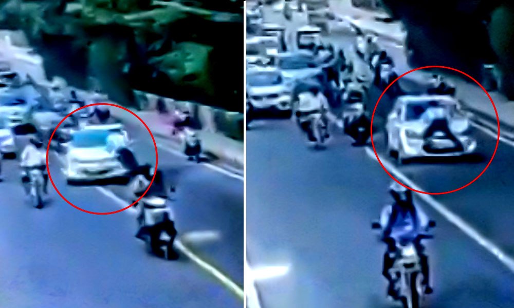 Watch: Traffic Police Constable Dragged On Cars Bonnet For Over 400 Metres